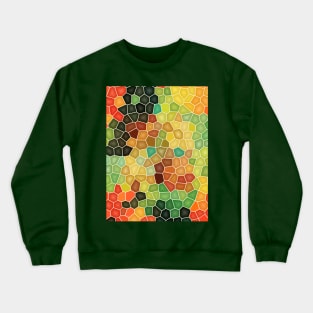 Colorful stained glass Crewneck Sweatshirt